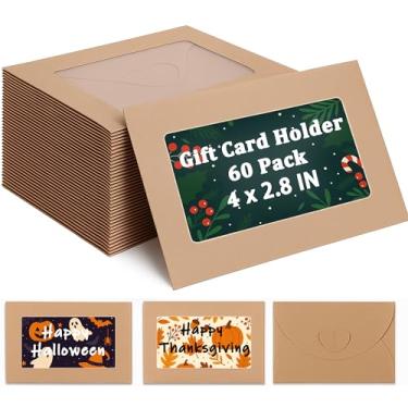 Imagem de Cartões de barraca (marrom, pacote com 60)