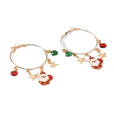 Imagem de MOYEE Brincos de Halloween para fantasia feminina, fantasia de Halloween, acessórios para presentes, Metal, Peridoto criado