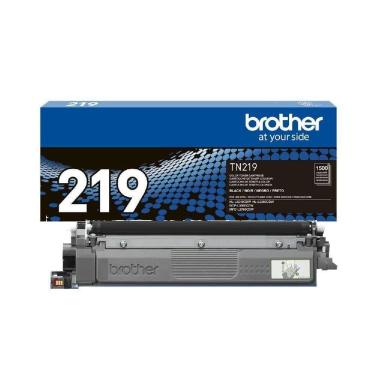 Imagem de Toner Brother Tn-219bk Tn219 Preto autêntico Mfc-l3760cdw Hl-l3240cdw Dcp-l3560cdw 1.5k