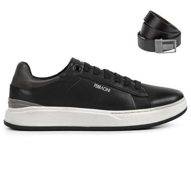 Imagem de Kit Sapatênis Ferracini Dixon Masculino + Cinto