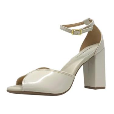 Imagem de Sandália Feminina Salto Médio Conforto Clássica Piccadilly