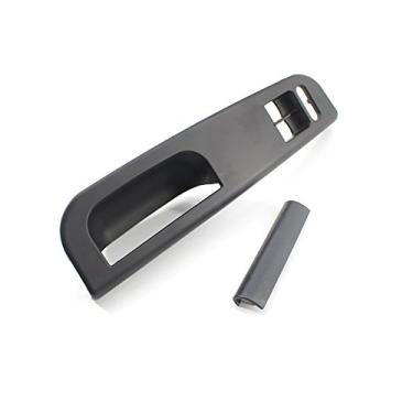 Imagem de KIMISS Tampa do Interruptor da Janela do Carro Guarnição Frontal Esquerda ABS de à Prova D'água Resistente Ao Calor Superfície Lisa Fácil Instalação para 2001 2011 Modelos de 2 (K