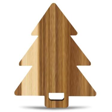 Imagem de Tábua de cortar árvore de Natal, tábua de charcutaria, árvore de Natal, bandeja de frutas, tábua de queijo, árvore de Natal, bandeja de servir sushi