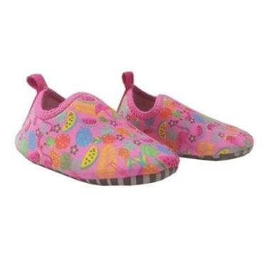 Imagem de Sapatilha de Praia Bebê e Infantil Proteção UV Flamingos Rosa Everly-Feminino