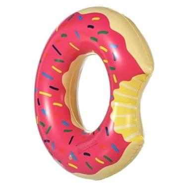 Imagem de Boia Donut's Cintura Inflável Rosquinha Piscina Adulto/Infantil - ROSA