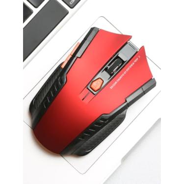 Imagem de Mouse sem fio para laptop, mouse de computador de 2,4 GHz, 3 DPI ajustáveis, mouse USB sem fio com receptor USBA, para laptop, PC, computador, Chromebook, notebook