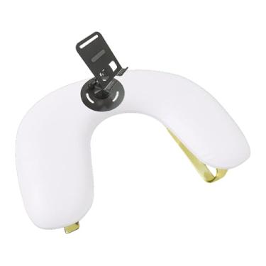 Imagem de FashionCha Apoio para Unhas com Suporte para Celular, Ferramenta de Manicure Antiderrapante E Confortável, Almofada para As Mãos, Suporte para Unhas E Travesseir, Branco