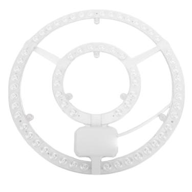Imagem de ASHATA Módulo de Luz de Teto LED, 72 W Com de Coluna Magnética para Fixação Segura, Luz de Reflexão Difusa de 360°, Painel Redondo de 12 Polegadas para Sala de Jantar, Quarto, Cozinha