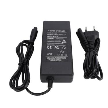 Imagem de RiToEasysports Carregador de Scooter Elétrico, Carregamento Eficiente de Segurança Preto Carregador de Bateria de Bicicleta Elétrica Adequado para Scooters M365