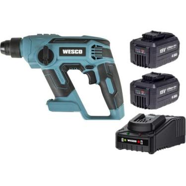 Imagem de Martelete Perfurador 18v 2 Bat 4ah e Carreg Wesco WS2990.9