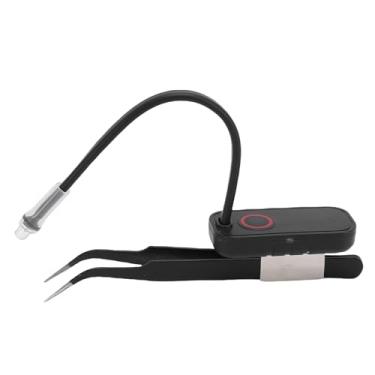 Imagem de Luocute Lâmpada de Chicote, Luz LED Roxa para Extensões de Cílios e Nail Art, Com Comprimento de Onda de 405 Nm, Portátil Recarregável Sem Fio, para Salões de Beleza e Uso Doméstico (plugue da ue)