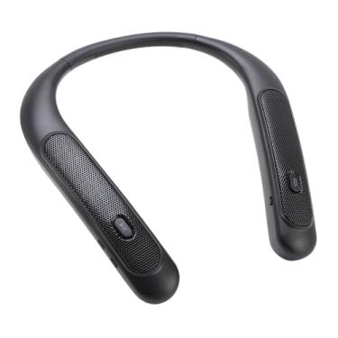 Imagem de Jiawu Alto-falante Com Fita para o Pescoço, Alto-falante Vestível Sem Fio Com Som Estéreo 3D, Tempo de Reprodução de 12 Horas, Microfone Integrado, Leve 90g, Carregamento USB C