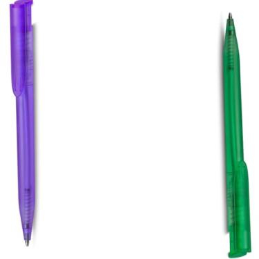 Imagem de Caneta Esferográfica Retrátil Executiva, Metal, Preta Fosca, 0.7mm, Corpo Cilíndrico, Grip Metálico, Acabamento Fosco, para Escrita Geral, 14cm (Transparente e Vermelho)