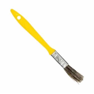 Imagem de Pincel Trincha Cerdas Gris 1/2 Para Pintura Amarelo Fertak