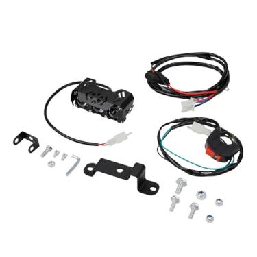 Imagem de USTPO Barra de luz para bicicleta Dirt Bike Placa Nmuber de 10 cm universal para motocicleta Pit Bike CRF KLX DRZ TTR YZF WR RM 65CC-450CC