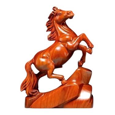 Imagem de Estatuetas De Cavalo - Escultura Em Talhada À Mão - Significado De Sucesso Decoração Equina Para Casa - Para Escritório Sala De Estar Mesa Ano Novo Chinês Natal