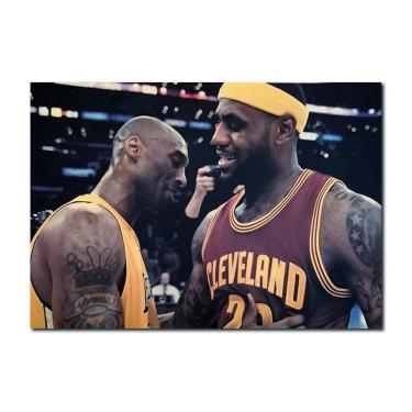 Imagem de Imagem de arte de parede de pôster Kobe Bryant Anime Art 51x35,5 cm