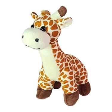 Imagem de Girafa De Pelúcia Safari Em Pé 25Cms