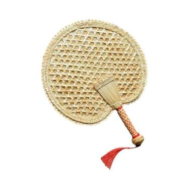 Imagem de Handmade tecido ventilador de palha, grande fã cattail, continuar, est