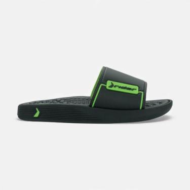 Imagem de Chinelo Rider Pump Slide Infantil Preto - RIDER  GRENDENE, Preto, Verd