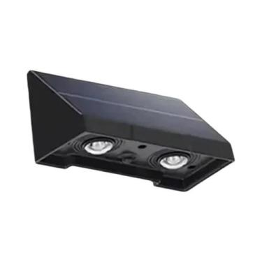 Imagem de Lâmpada Solar De Parede Branca Quente Para Exterior, À Prova d'Água, L