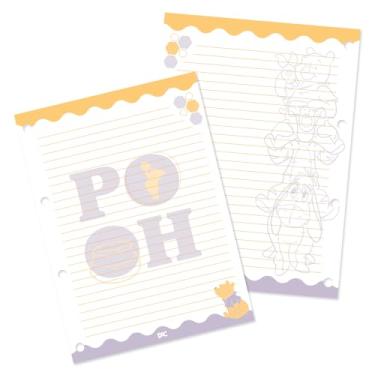 Imagem de DAC Refil de Folhas para Fichário Universitário - Ursinho Pooh