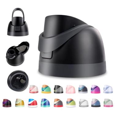 Imagem de NTIERA Tampa de substituição para Owala Freesip, compatível com garrafa de água Owala Freesip 473 ml, 680 g, 947 ml, 1,134 g, acessórios de substituição premium para tampa Owala, à prova de vazamento