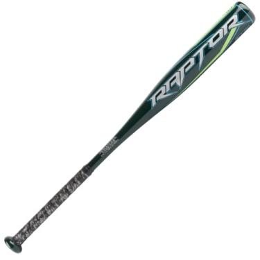 Imagem de Rawlings | Taco de beisebol RAPTOR | EUA | -10 | 1 Pc. Alumínio | Verde escuro | 76 cm