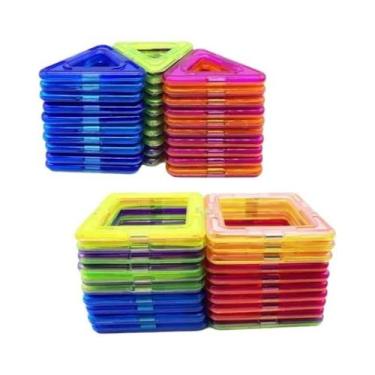 Imagem de Blocos De Construção Magnéticos Montessori Para Meninos, Brinquedo STE