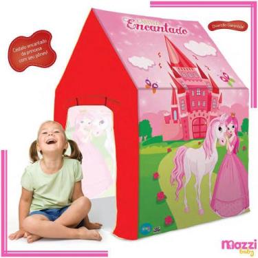 Imagem de Barraca Infantil Fácil Montar Acampar Tema Castelo Encantado - Bang To