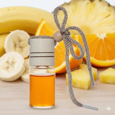 Imagem de Aromatizador Veicular 10ml Tampa de Madeira Fragrancia:Tutti-Frutti - 
