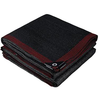 Imagem de Rede de sombra de estufa com taxa de proteção solar resistente, tela de privacidade de cerca de pátio de pano de sombra, rede de proteção solar de alta densidade de 8 pinos, para jardim e pátio