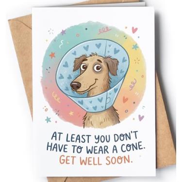 Imagem de Funny Get Well Soon Card for her, him - Cute Feel Better Card for Women - Thinking of You Get Well Cards after Surgery for Sick Hospital Patients or Friend - Humor Speedy Recovery for Injury - NUM 349