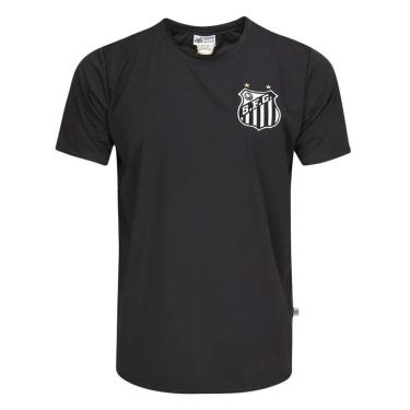 Imagem de CAMISETA SURF CENTER SANTOS ESPORTIVA MASCULINO - PRETO GG-Masculino