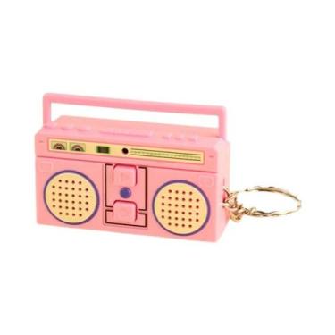 Imagem de Chaveiro Retro Em Forma De Gravador De Fita, Mini Caixa De Música, Orn