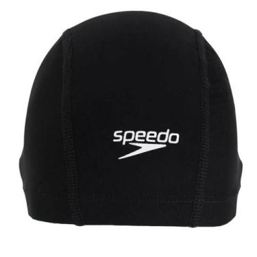 Imagem de Touca Speedo Xtrafit Junior Cap, Preto, UNICO