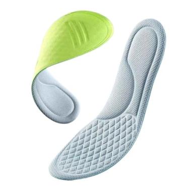 Imagem de THJKUPO Palmilha masculina e feminina absorve o suor através de solas macias, palmilha confortável e confortável (37-38)