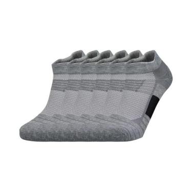 Imagem de Meias Esportivas Unissex Curtas Até O Tornozelo, 3 Pares, Para Corrida