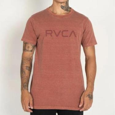 Imagem de Camiseta Rvca Big Rva Stone Vinho-Unissex