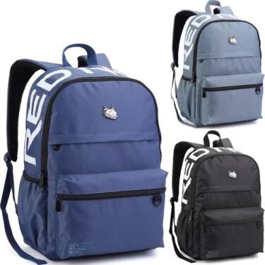 Imagem de Mochila De Costas Escolar Juvenil Red Nose Strive For Greatness Streme