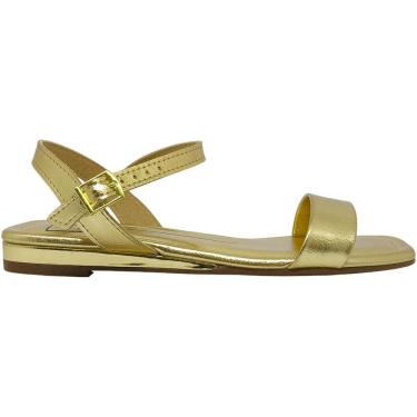 Imagem de Sandália Feminina Rasteira Casual Dia a Dia Passeio Trabalho Festa Verão Conforto Moleca 5559.101