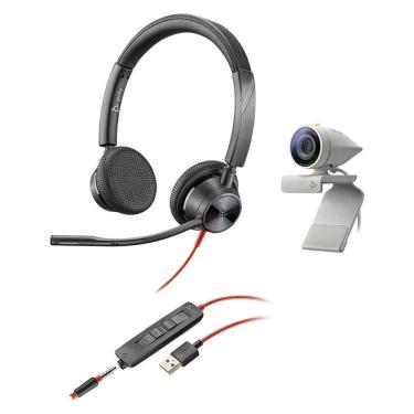 Imagem de Kit Câmera Studio P5 e Headset Blackwire BW3325 2200-87130-025 Poly