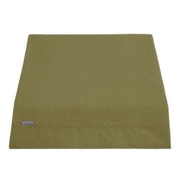 Imagem de Lençol Superior Sem Elástico Colors Oliveira 200 Fios - Queen Size - W