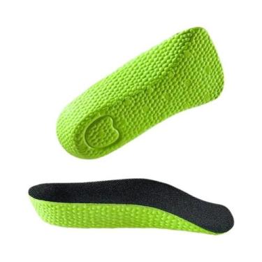 Imagem de Palmilhas Ortopédicas Unissex Para Aumento De Altura Com Suporte De Ar