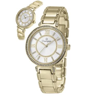 Imagem de Relógio Champion Feminino Ref: Cf25036H Fashion Dourado
