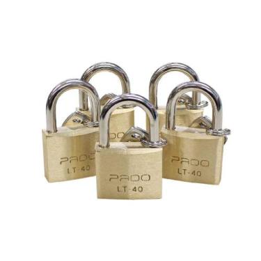 Imagem de Cadeado 40 mm Segredos Iguais S1 5 Unidades Pado