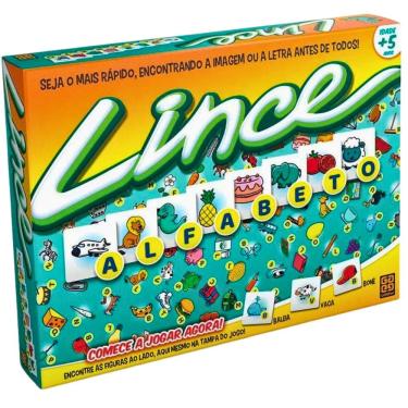 Imagem de Jogo De Tabuleiro Lince Alfabeto Grow