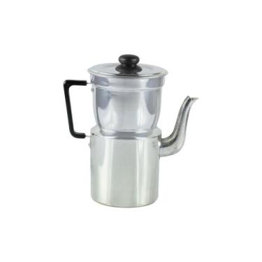 Imagem de CAFETEIRA DE ALUMINIO Nº1 COM CAPACIDADE PARA 1,100LITRO - Alumínios E