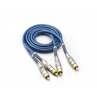 Imagem de CABO RCA PRIME AZUL 1METRO SVART BY TECH ONE