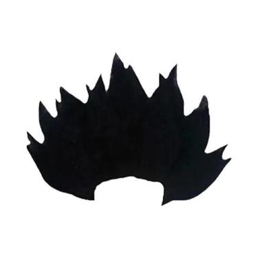 Imagem de Fantasia De Cosplay Goku Azul E Dourado Para Adultos E Crianças Com Pe